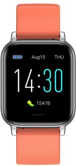 Slimme Horloge Mannen Full Touch Screen Sport Fitness Tracker Horloge Waterdicht Bluetooth Music Control Smart Horloge Voor Telefoon 05