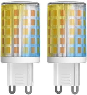Slimme LED G9 2.5W CCT Tuya ZigBee Hue set van 2 duidelijk