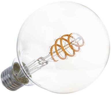 Slimme LED globe lamp 2st E27 G95 4,9W helder amber Tuya