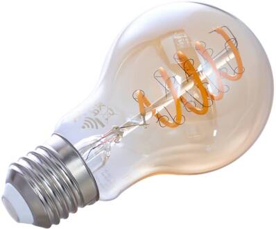 Slimme LED lamp A60 E27 amber 4.9W Tuya WLAN