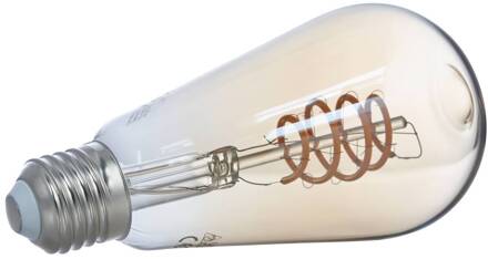 Slimme LED lamp E27 ST64 amber 4.9W Tuya WLAN