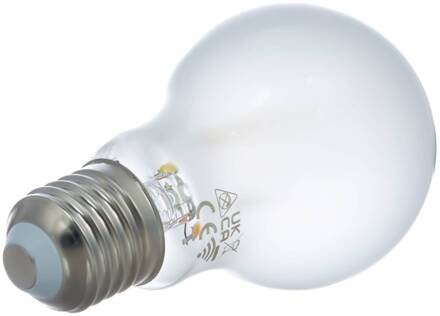 Slimme LED lamp mat E27 A60 7W Tuya WLAN CCT wit mat