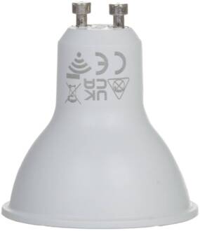 Slimme LED reflectorlamp GU10 827 kunststof 7W Tuya WLAN opaal wit mat