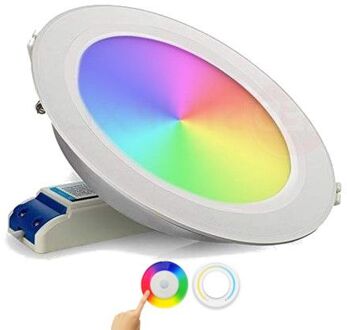 Slimme MiBoxer Led Downlight 12 Watt - RGB+CCT - Ø180