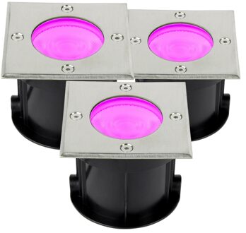 Slimme zigbee inbouw grondspot 9w recht - starterset