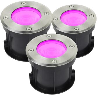 Slimme zigbee inbouw grondspot 9w rond - starterset