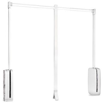 Sling Hanger Voor Kledingkast, In Breedte Verstelbaar 830-1150mm, Staal En Plastic