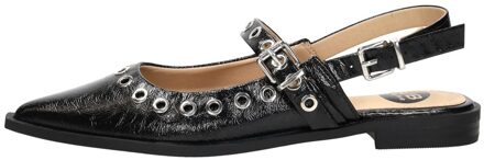 Slingback Zwartlak Zwart lak - 42