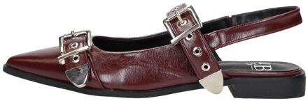 Slingbacks Bordeaux - 39