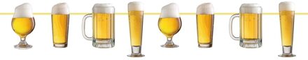 Slinger Bierglazen Oktoberfest (6m) Geel - Beige - Creme