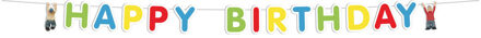 Slinger Buurman & Buurman Happy Birthday (1,5m) Multikleur - Print