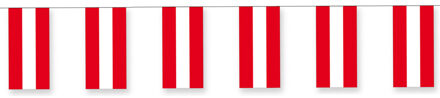 Slinger Oostenrijk - 400 cm - papier - vlag - landen - Oostenrijkse vlag Multi