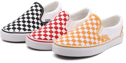 Slip on Flat Canvas Shoes Women Checkered Vulcanize Shoes 2020Black White Plaid Female Casual Loafers Ladies Lazy Shoes