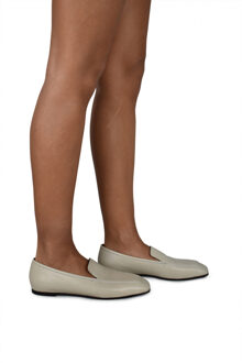 Slip-on Geitenleer Nude Huidkleurig