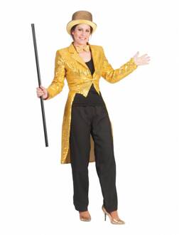 Slipjas goud pailletten dames Goud - Brons