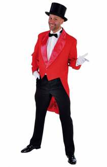 Slipjas rood heren Cabaret half gevoerd Rood - Zalm