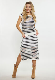 Slipover Dames Zwart Veelkleurig