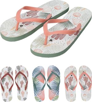 Slipper Vrouw Cactus Design