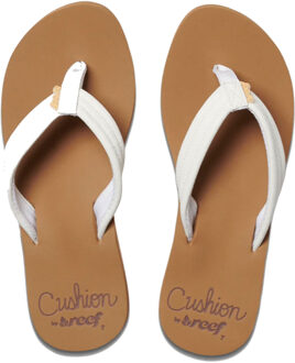 Slippers Cushion Breeze RF001454CLD Wit / Bruin-38.5 maat 38.5