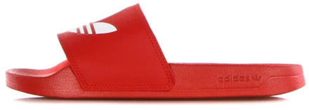 Slippers - Maat 40.5 - Unisex - rood/wit