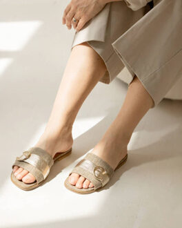 Slippers rosan-67 Bruin - L