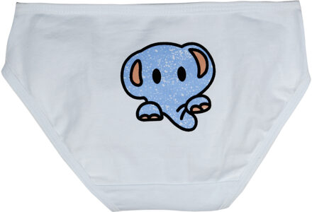 Slips meisjes met olifant op de achterkant 7