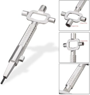 Sliver Slotenmaker Tool Multi Purpose Cilinder Gauge Cam Turner Spindel Turner Auto Accessoires Snelle Levering