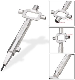 Sliver Slotenmaker Tool Multi Purpose Cilinder Gauge Cam Turner Spindel Turner