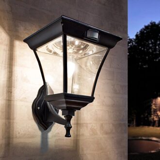 SLK Solar buitenlamp London wandlamp met bewegingssensor