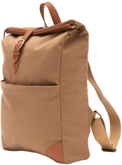 Sloane rugzak van gerecycled polyester - maat One size Bruin