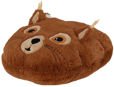 sloffen Eekhoorn - voetenwarmer - pantoffels - volwassenen One size