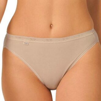 Sloggi 2 stuks Basic Plus Tai Briefs * Actie * Beige,Zwart,Wit - 36,38,40,42,44,46,48,50