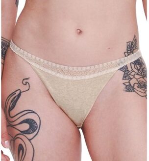 Sloggi 2 stuks GO Ribbed Tanga Briefs * Actie * Zwart,Beige,Wit,Versch.kleure/Patroon,Grijs - X-Large