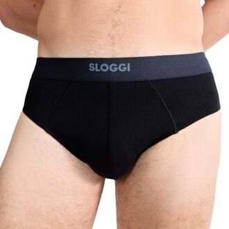 Sloggi 2 stuks Men Ever Ease Brief * Actie * Zwart,Grijs - Small,Medium,Large,X-Large,XX-Large