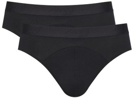 Sloggi 2 stuks Men Ever Soft Brief Zwart,Blauw - Large