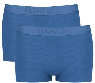 Sloggi 2 stuks Men FREE Evolve Hipster * Actie * Blauw,Zwart - Small