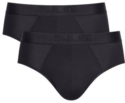 Sloggi 2 stuks SLG Base Soft Midi Briefs * Actie * Blauw,Zwart,Grijs - Small,Medium,Large,X-Large,XX-Large