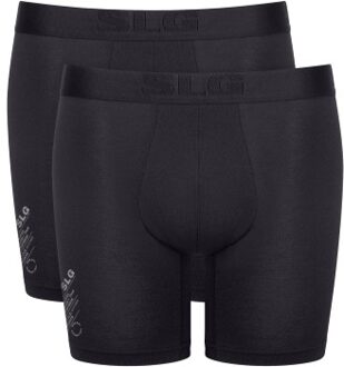 Sloggi 2 stuks SLG Base Soft Short Zwart,Grijs,Versch.kleure/Patroon,Blauw - Small,Medium,Large,X-Large,XX-Large