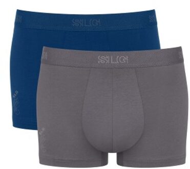 Sloggi 2 stuks SLG Base Trunk * Actie * Grijs,Blauw,Versch.kleure/Patroon,Zwart - Small,Medium,Large,X-Large,XX-Large