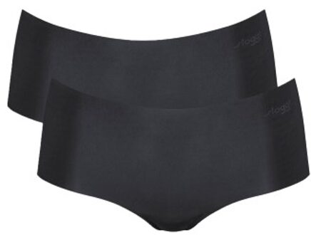 Sloggi 2 stuks ZERO Microfibre 2.0 Shorts * Actie * Bruin,Zwart,Versch.kleure/Patroon,Beige,Wit,Lila - X-Small,Small,Medium,Large,X-Large