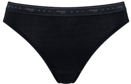 Sloggi 3 stuks 24 7 100 Tai Briefs Zwart,Wit - 38,40,42,44,46,48