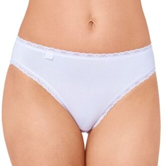 Sloggi 3 stuks 24 7 Cotton Lace Tai Briefs Zwart,Wit - 38,40,42,44,46,48