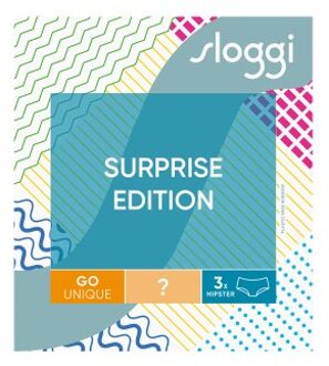 Sloggi 3 stuks GO Unique Hipster Versch.kleure/Patroon - Small,Medium,Large,X-Large