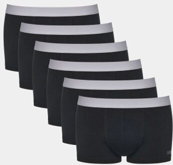 Sloggi 6 stuks Men GO ABC 2 0 Hipster * Actie * Zwart,Grijs,Wit,Blauw - X-Small,Small,Medium,Large,X-Large,XX-Large