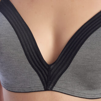 Sloggi bh wow embrace pu Zwart-xs (70)