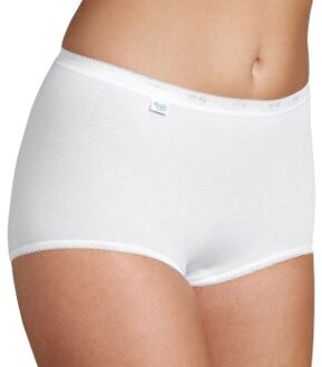 Sloggi Dames Basic Maxi * Actie * Zwart,Grijs,Wit,Beige - 38,40,42,44,46,48,50,52,54,56,58