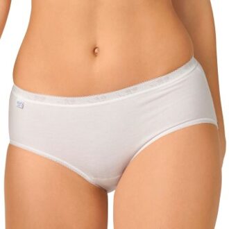 Sloggi Dames Basic Midi Zwart,Grijs,Wit,Beige - 36,38,40,42,44,46,48,50