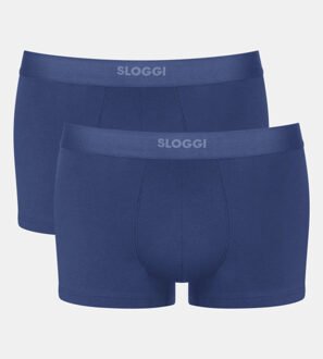 Sloggi Ever ease hipster 2-pack indigo - maat S Blauw