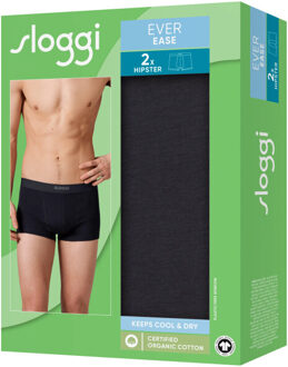 Sloggi Ever ease hipster 2-pack - Zwart - S