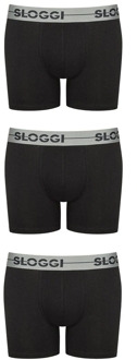 Sloggi Everyday Comfort boxershort (set van 3) Zwart - S